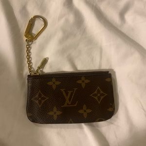 AUTHENTIC Louis Vuitton 2019 Key Pouch in Monogram